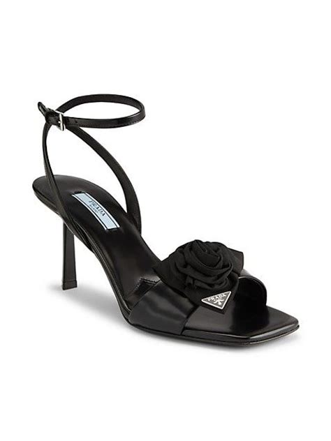 prada rosette heels|Prada high heeled sandals.